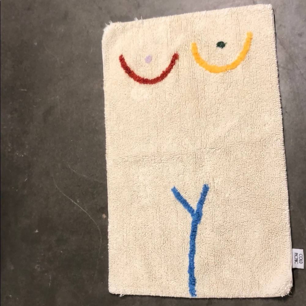 Cold Picnic Boobs Bath Mat